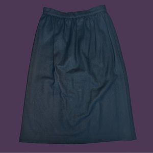 Vintage Symmetry High Waist Pencil MIDI Skirt